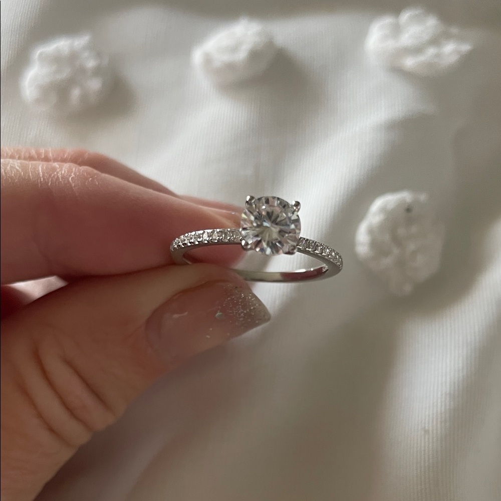 Moissanite Ring